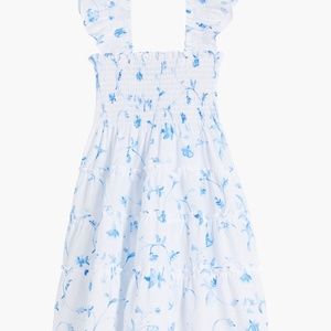 Hill House Home Tiny Dress, Blue Botanical: 12-18M